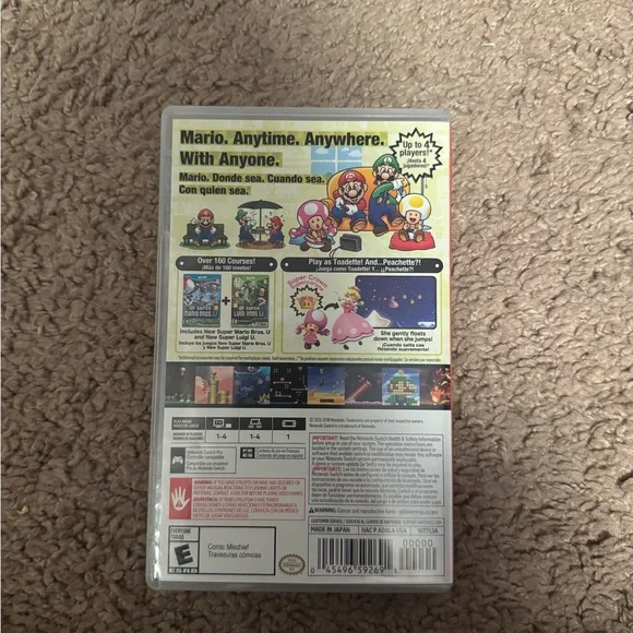 Nintendo Switch New Super Mario Bros. U Deluxe - Red, Green, Yellow - Picture 2 of 2